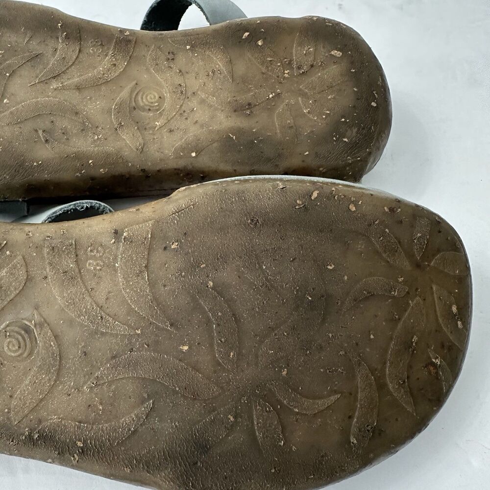 Loints of Holland Vinkenberg  Nubuck Leather Women’s Size 38 Light Blue Comfort - Picture 12 of 13